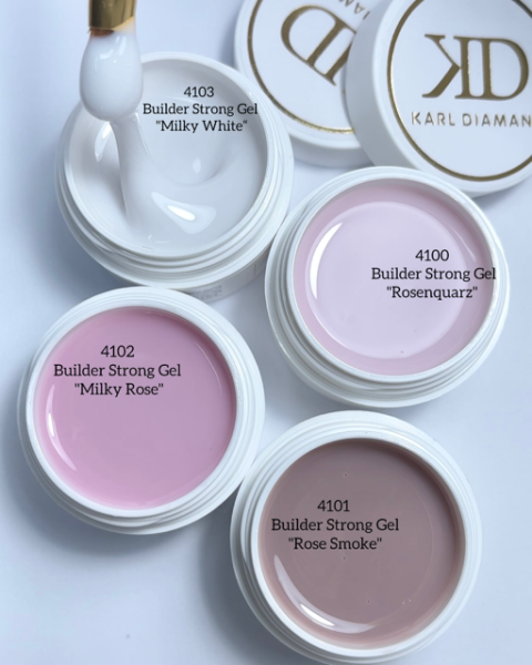 Builder Strong Gel Milky Rose soak off Karl Diamant  11 ml